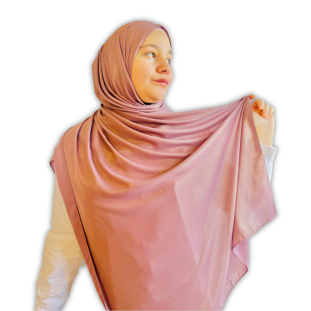 شال شيفون لمعة